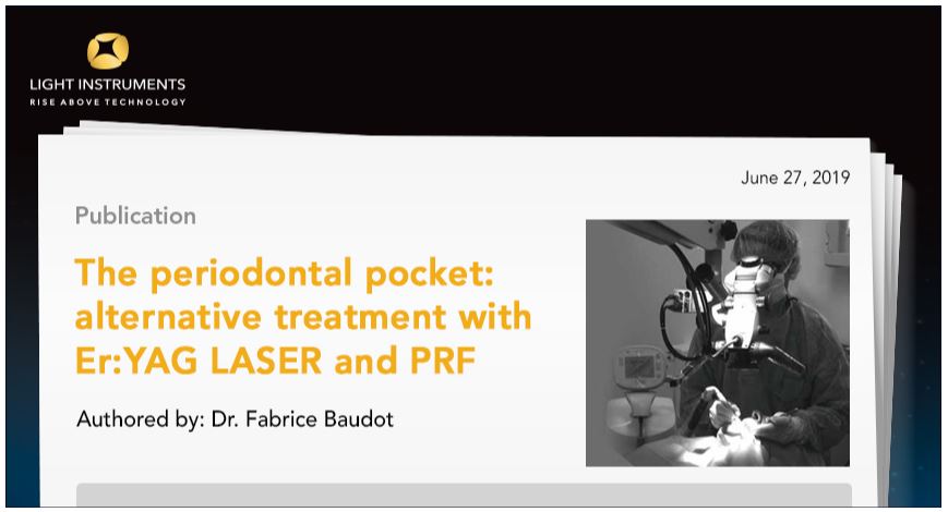 The Periodontal Pocket: Alternative treatment with Er:YAG LASER and PRF