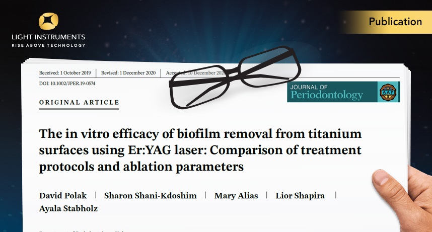 The in vitro efficacy of biofilm removal from titanium surfaces using Er:YAG laser: Comparison of treatment protocols and ablation parameters
