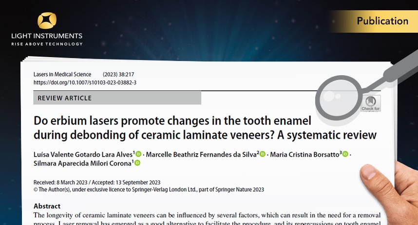 Do erbium lasers promote changes in the tooth enamel during debonding of ceramic laminate veneers? A systematic review