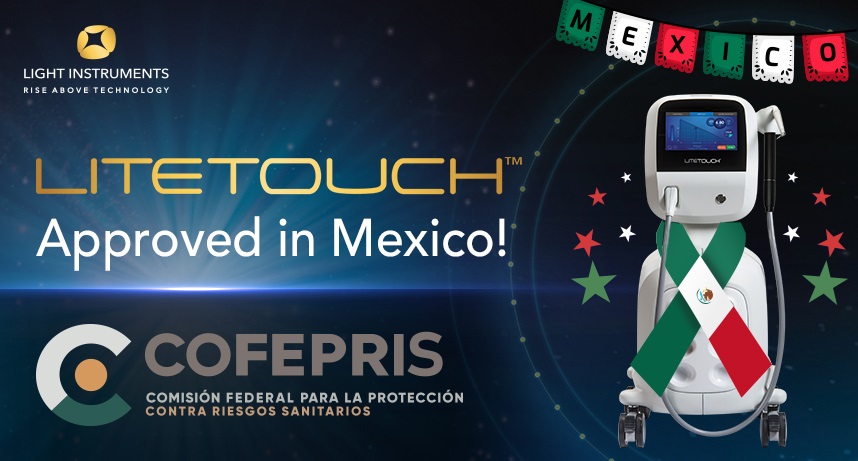 LiteTouch™ Er:YAG Dental Laser is Approved by COFEPRIS in Mexico!