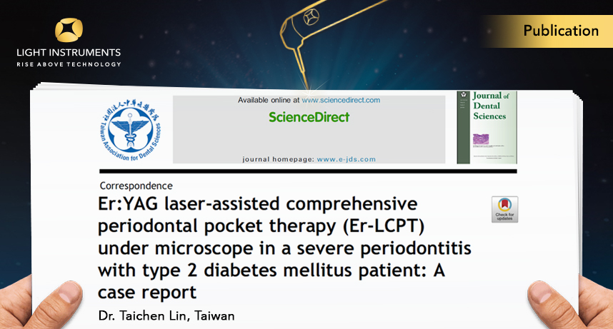 Er:YAG Laser-Assisted Comprehensive Periodontal Pocket Therapy (Er-LCPT) Under Microscope in a Severe Periodontitis Patient with Type 2 Diabetes Mellitus: A Case Report