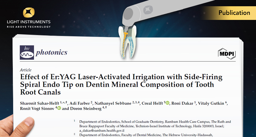 Effect of Er:YAG Laser-Activated Irrigation with Side-Firing Spiral Endo Tip on Dentin Mineral Composition of Tooth Root Canals