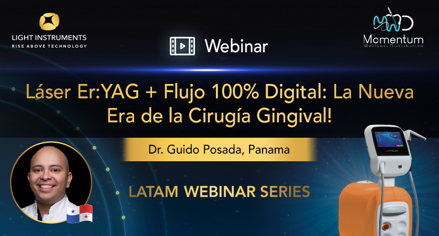 <strong>Láser Er:YAG + Flujo 100% Digital: La Nueva Era de la Cirugía Gingival!</strong>