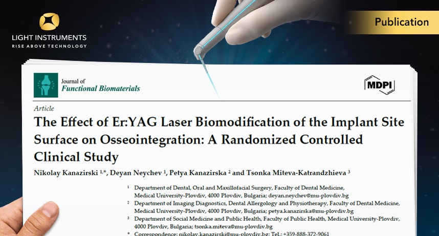 The Effect of Er:YAG Laser Biomodification of the Implant Site Surface on Osseointegration: A Randomized Controlled Clinical Study