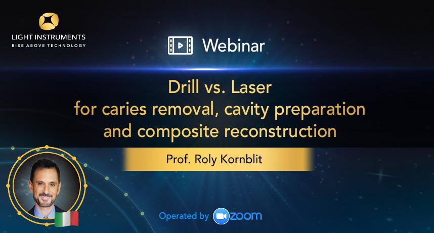 <strong>Drill vs. Laser for caries removal, cavity preparation and composite reconstruction </strong>