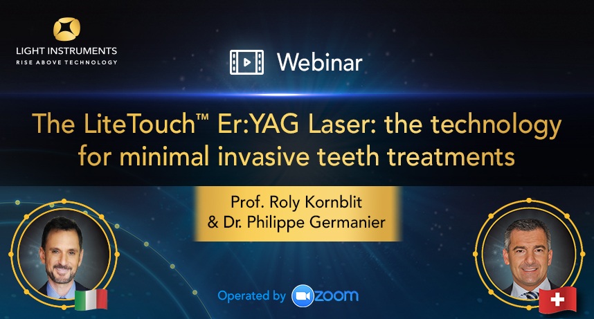 <strong>The LiteTouch™ Er:YAG Laser: the technology for minimal invasive teeth treatments</strong>