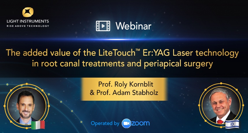 <strong>The added value of the LiteTouch™ Er:YAG laser technology in root canal treatments and periapical surgery</strong>