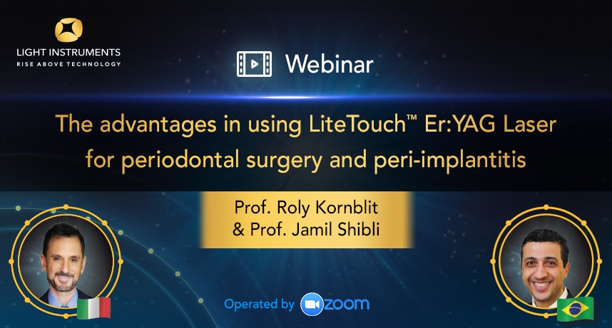 <strong>The advantages in using LiteTouch™ Er:YAG Laser for Periodontal Surgery and Peri-implantitis</strong>